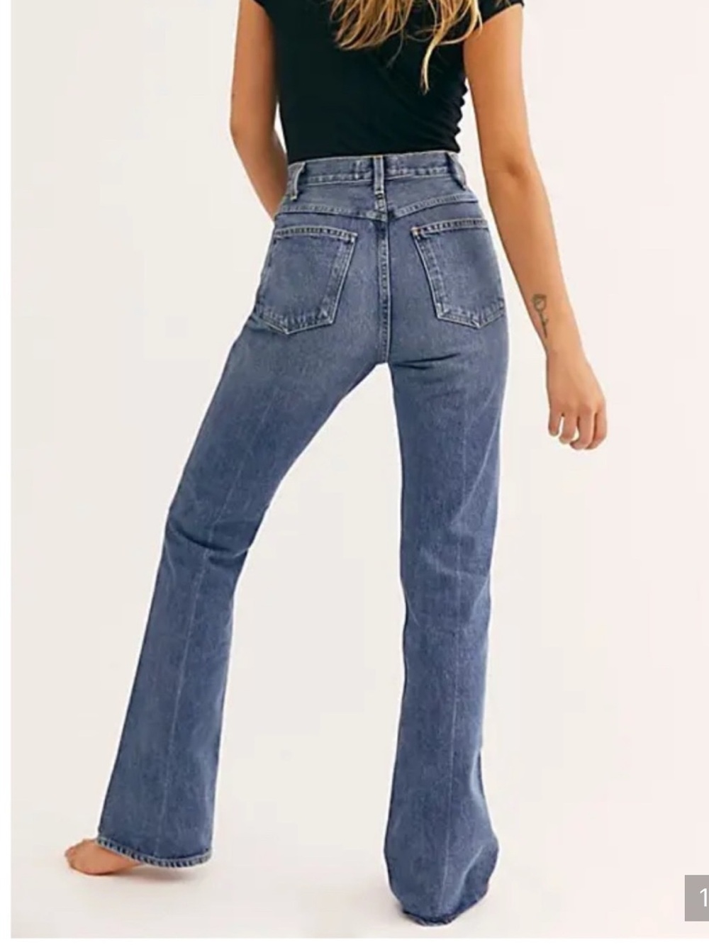 Agolde vintage high rise 27 Medium Blue jeans flare